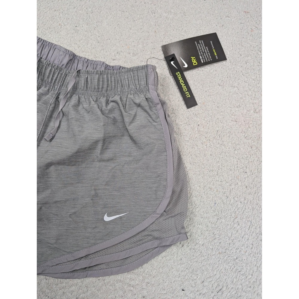 Nike Dri-FIT Running Training Shorts Womens Small Gray Standard Fit DB4487-067 - Picture 3 of 14